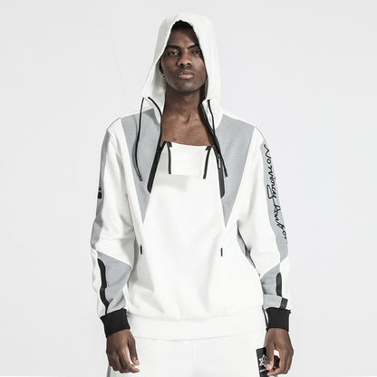 Streetwear Warrior Hoodies & Sweatshirts With Adjustable Drawstring For men
