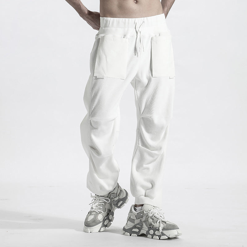 Minimalist Warrior Sweatpants With Elastic Waistband For men