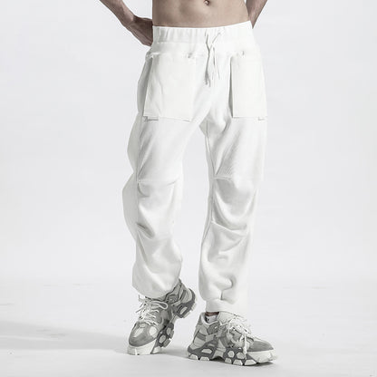 Minimalist Warrior Sweatpants With Elastic Waistband For men
