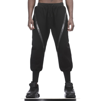 Streetwear Warrior Sweatpants With Elastic Waistband For men