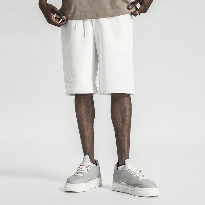 Minimalist Warrior Shorts With Elastic Waistband For men