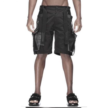 Loose/Relaxed Fit Warrior Shorts With Multi-Pocket Design For men