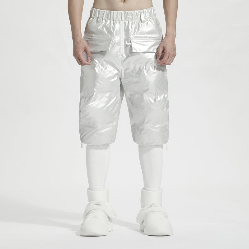 Streetwear Warrior Fleece / Cotton Pants With Elastic Waistband For men