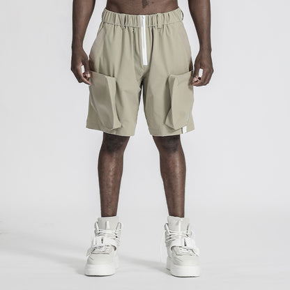 Loose/Relaxed Fit Warrior Shorts With Multi-Pocket Design For men