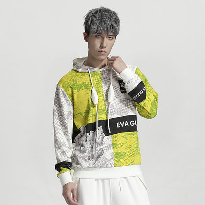 Avant-Garde Warrior Hoodies & Sweatshirts With Adjustable Drawstring For men