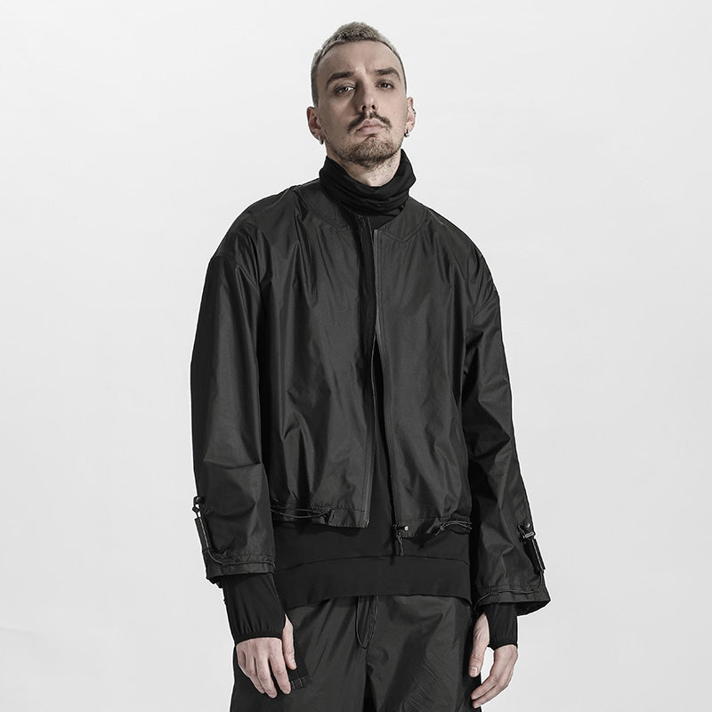 Cropped Length Warrior Jackets With Windproof For men