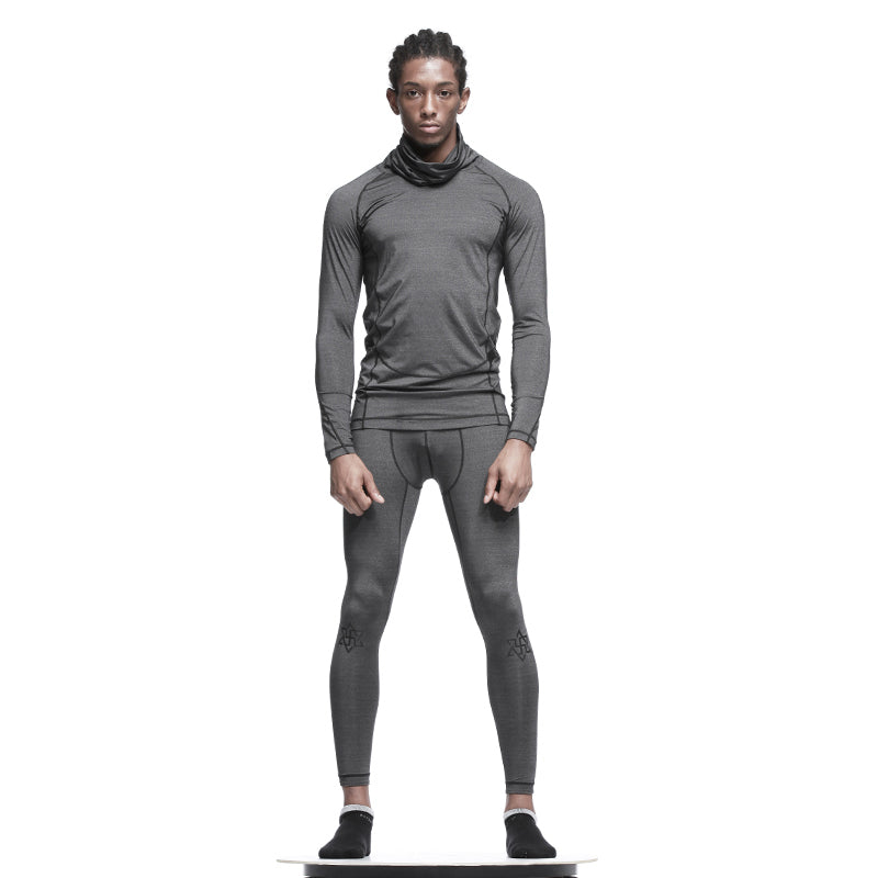 Slim Fit Warrior Base Layer Tops With Quick-Dry Fabric For men