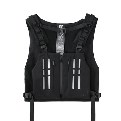 Tactical Warrior Bags (Backpacks & Bags) With Tactical Black Layering Vest Backpack For men