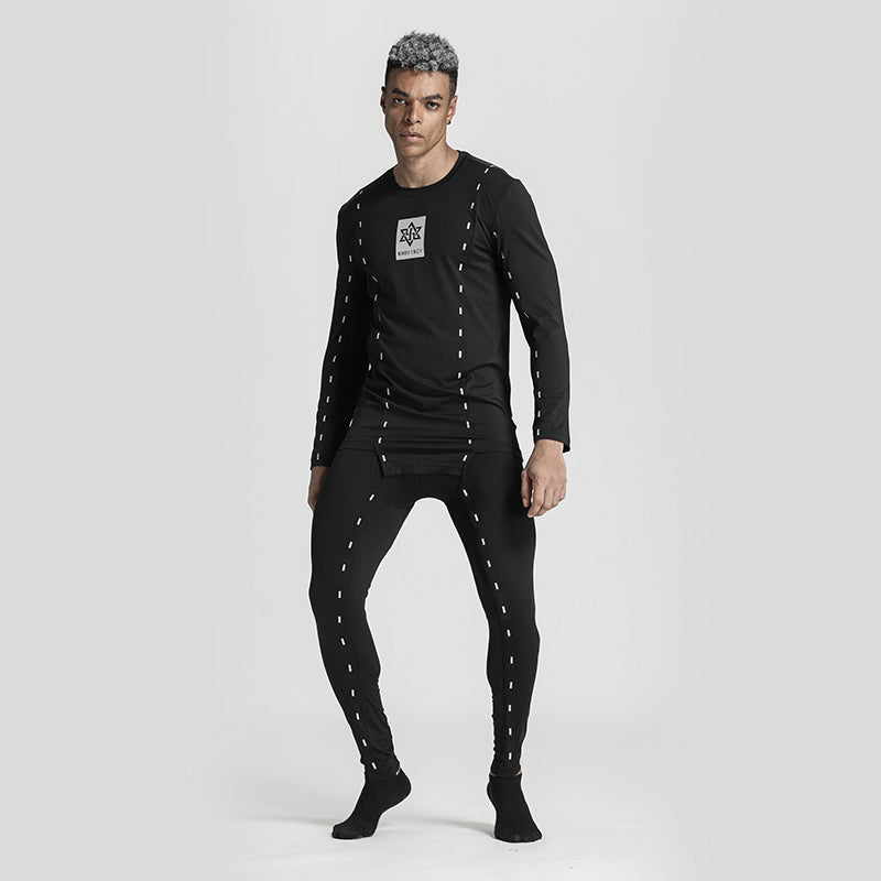 Slim Fit Warrior Base Layer Pants (Leggings) With Elastic Waistband For men