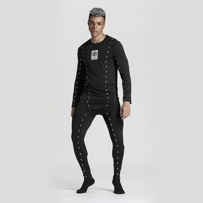 Slim Fit Warrior Base Layer Pants (Leggings) With Elastic Waistband For men