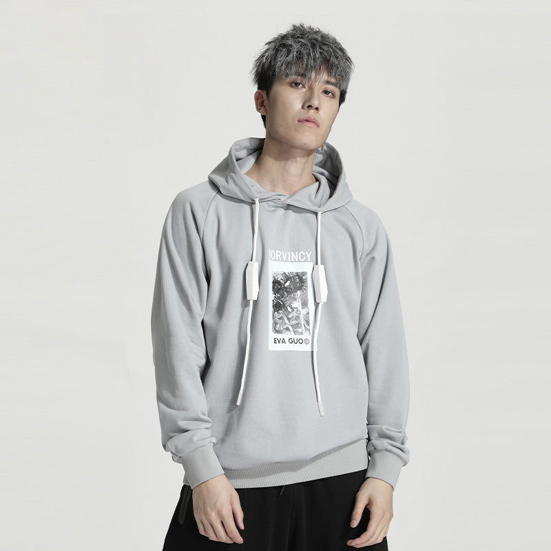 Avant-Garde Warrior Hoodies & Sweatshirts With Adjustable Drawstring For men