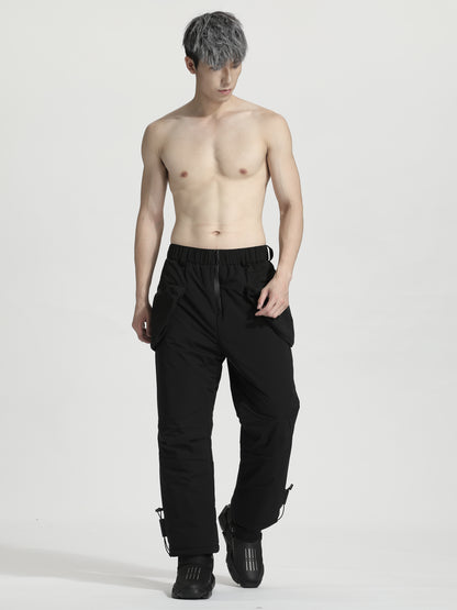 Loose/Relaxed Fit Warrior Fleece / Cotton Pants With Durable Ripstop For men