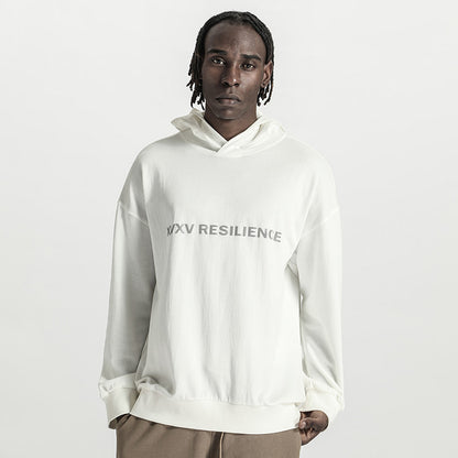 Streetwear Warrior Hoodies & Sweatshirts With Ribbed Cuffs/Hem For men