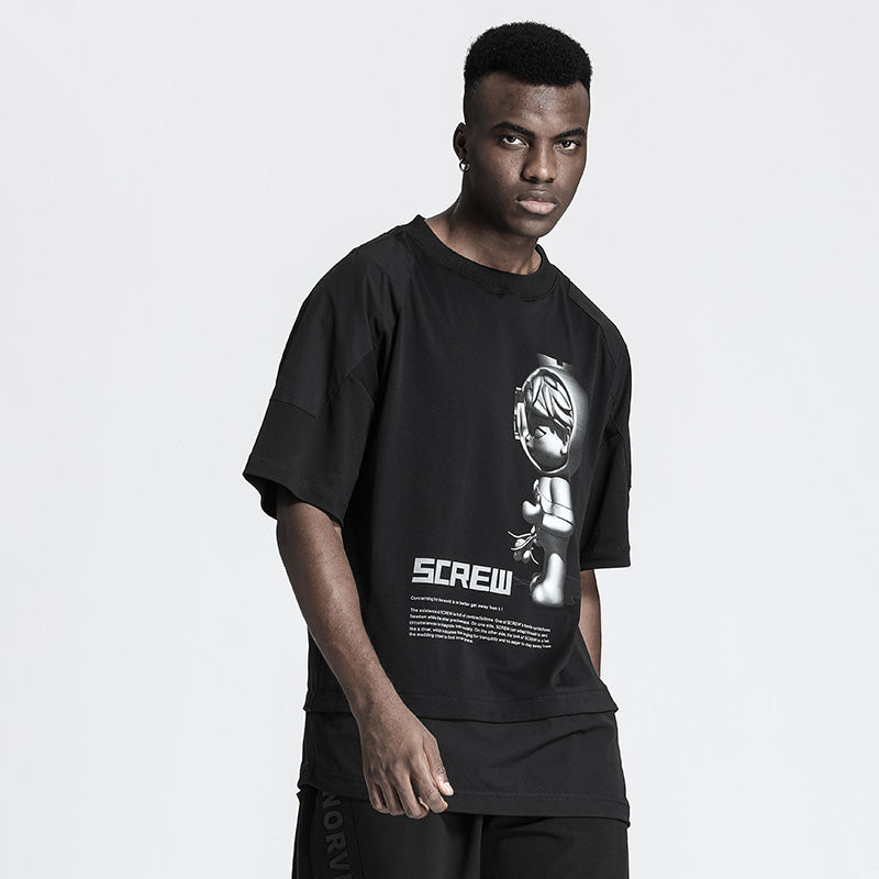 Streetwear Warrior T-Shirts With Durable Ripstop For men