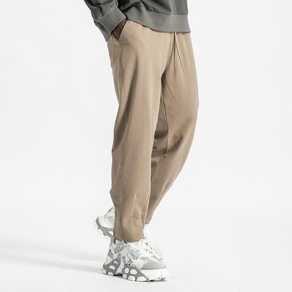 Minimalist Warrior Sweatpants With Elastic Waistband For men