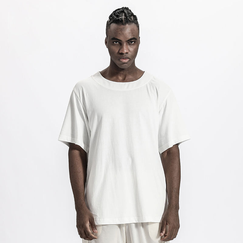 Patchwork panel Warrior T-Shirts With Durable Ripstop For men