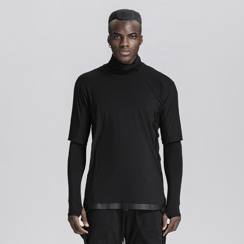 Slim Fit Warrior Base Layer Tops With Durable Ripstop For men