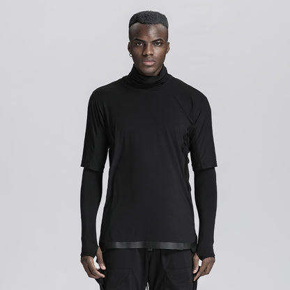 Slim Fit Warrior Base Layer Tops With Durable Ripstop For men
