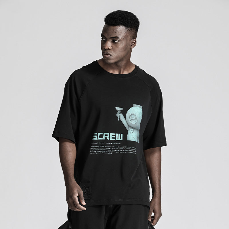 Streetwear Warrior T-Shirts With Durable Ripstop For men