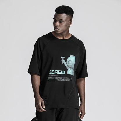 Streetwear Warrior T-Shirts With Durable Ripstop For men