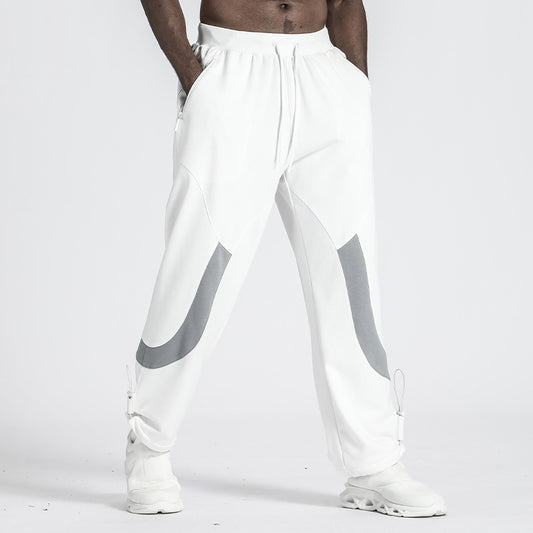 Minimalist Warrior Sweatpants With Adjustable Drawstring For men