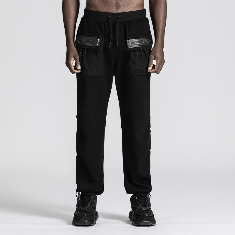 Minimalist Warrior Sweatpants With Adjustable Drawstring For men