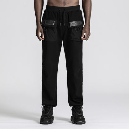 Minimalist Warrior Sweatpants With Adjustable Drawstring For men