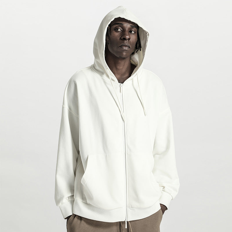 Minimalist Warrior Hoodies & Sweatshirts With Ribbed Cuffs/Hem For men