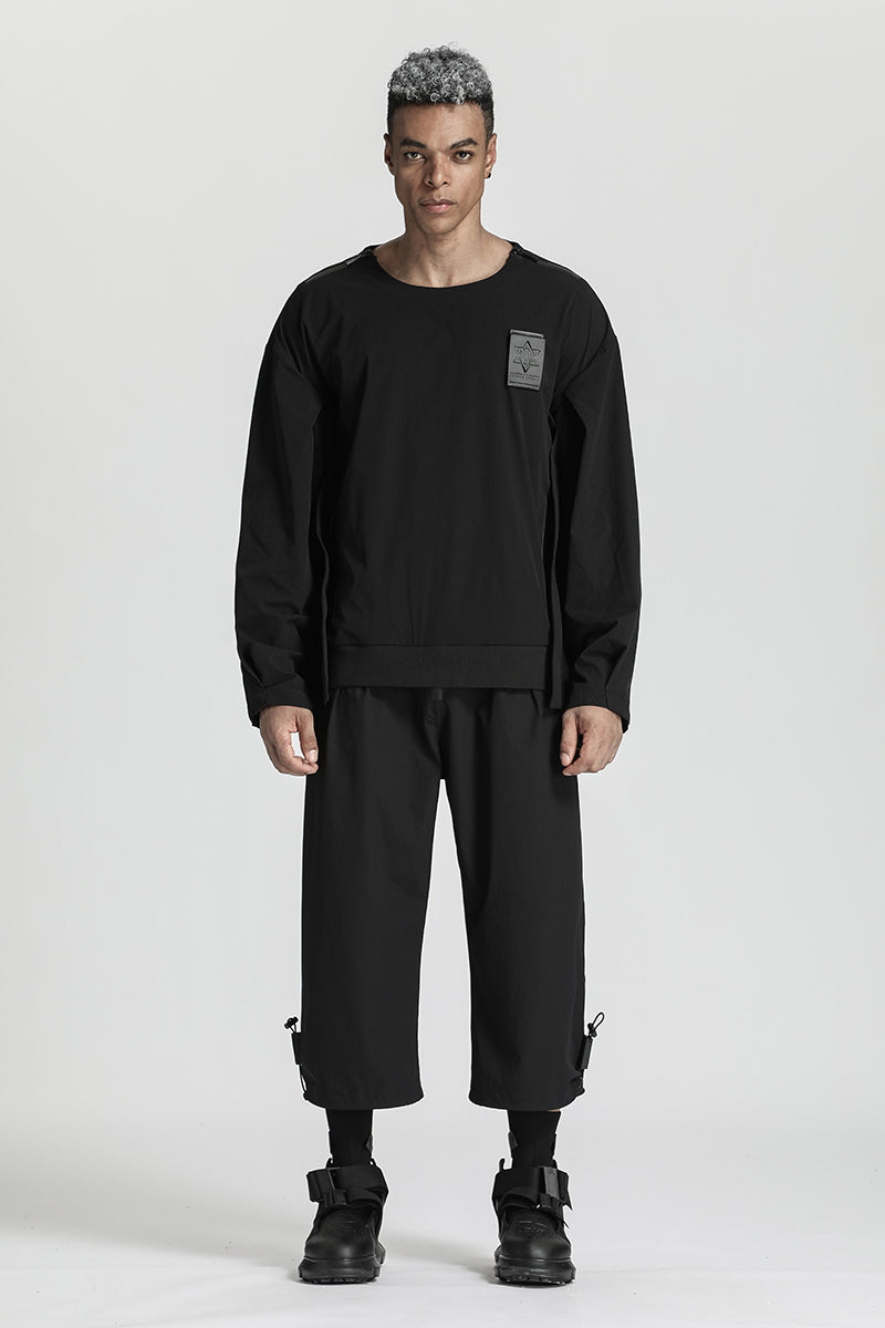 Tactical Warrior T-Shirts With Ribbed Cuffs/Hem For men