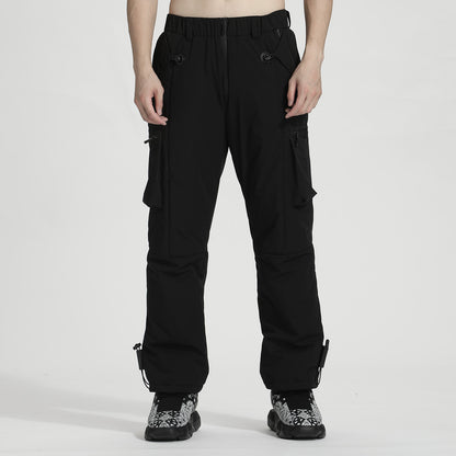 Loose/Relaxed Fit Warrior Fleece / Cotton Pants With Durable Ripstop For men