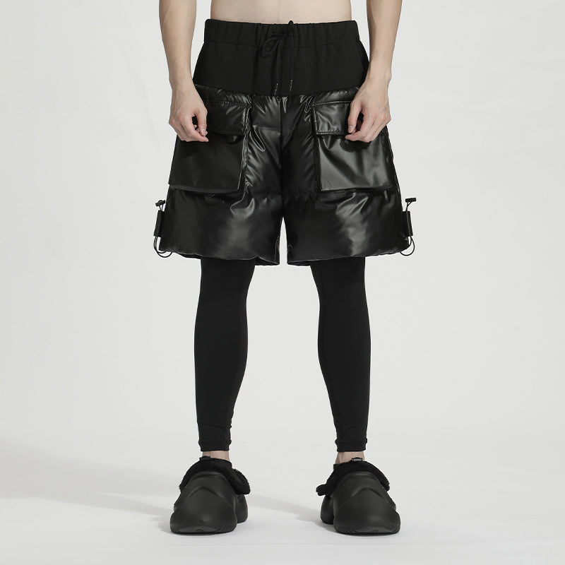 Streetwear Warrior Fleece / Cotton Pants With Elastic Waistband For men