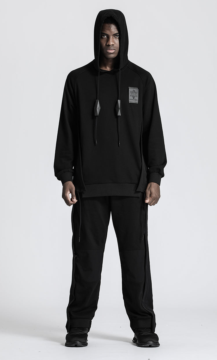 Streetwear Warrior Hoodies & Sweatshirts With Adjustable Drawstring For men