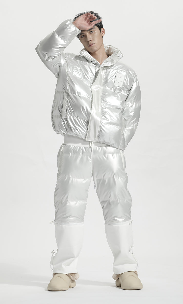 Streetwear Warrior Fleece / Cotton Pants With Elastic Waistband For men