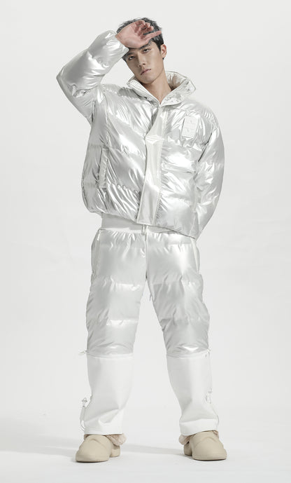 Streetwear Warrior Fleece / Cotton Pants With Elastic Waistband For men