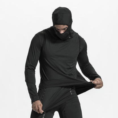 Slim Fit Warrior Base Layer Tops With Quick-Dry Fabric For men