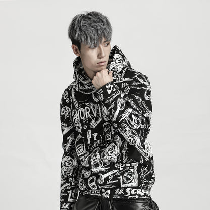 Avant-Garde Warrior Knitwear With All-over graphic print For men