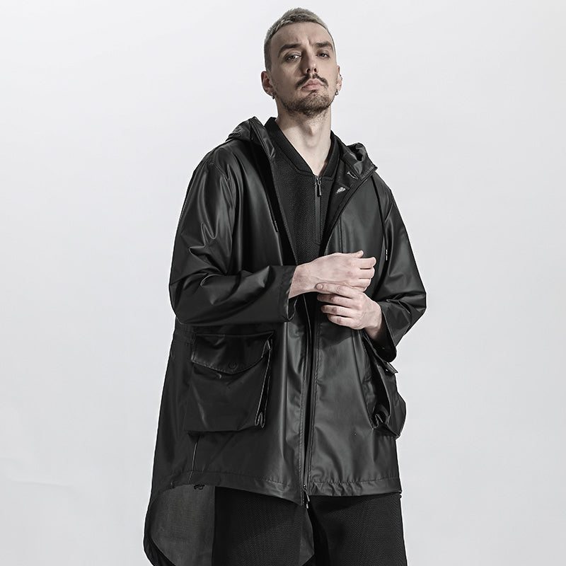 Avant-Garde Warrior Coats With Multi-Pocket Design For men