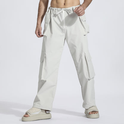 Minimalist Warrior Cargo Pants With Multi-Pocket Design For men