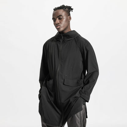 Longline Warrior Coats With Windproof For men