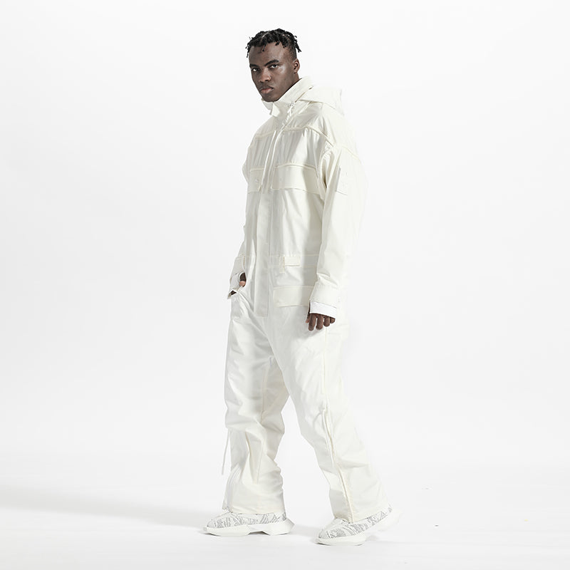 Loose/Relaxed Fit Warrior Jumpsuits With Multi-Pocket Design For men