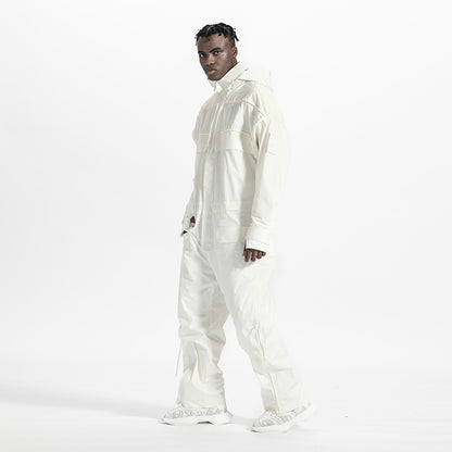 Loose/Relaxed Fit Warrior Jumpsuits With Multi-Pocket Design For men