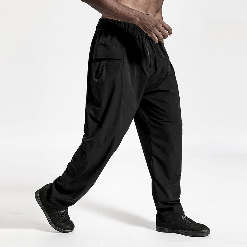 Minimalist Warrior joggers With Elastic Waistband For men