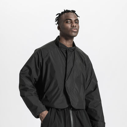 Cropped Length Warrior Padded Jackets With Hidden Pocket For men