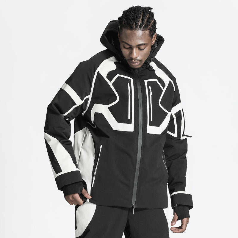 Outdoor Tech Warrior Padded Jackets With Two-Way Zipper For men