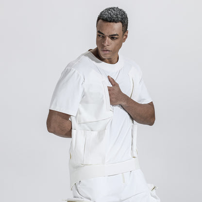 Utilitarian Warrior T-Shirts With Durable Ripstop For men