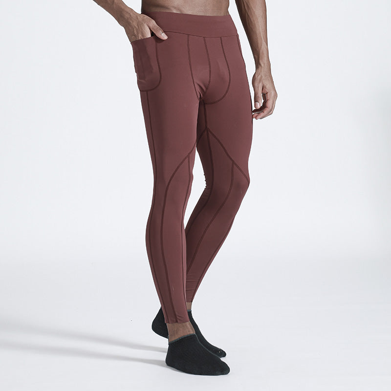Slim Fit Warrior Base Layer Pants (Leggings) With Elastic Waistband For men