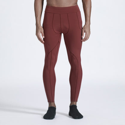 Slim Fit Warrior Base Layer Pants (Leggings) With Elastic Waistband For men