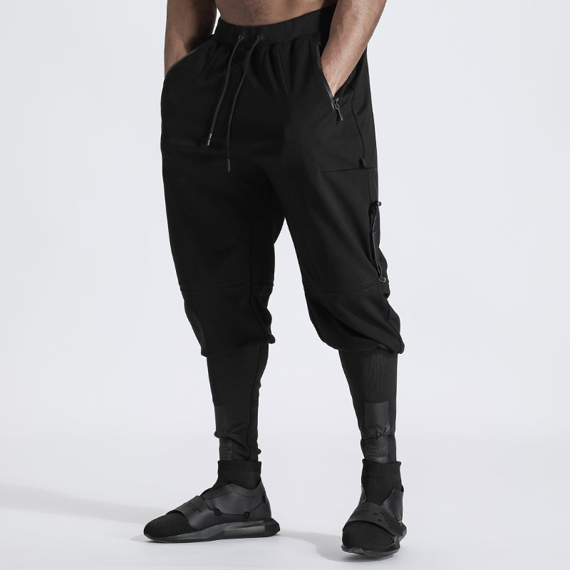 Streetwear Warrior joggers With Elastic Waistband For men