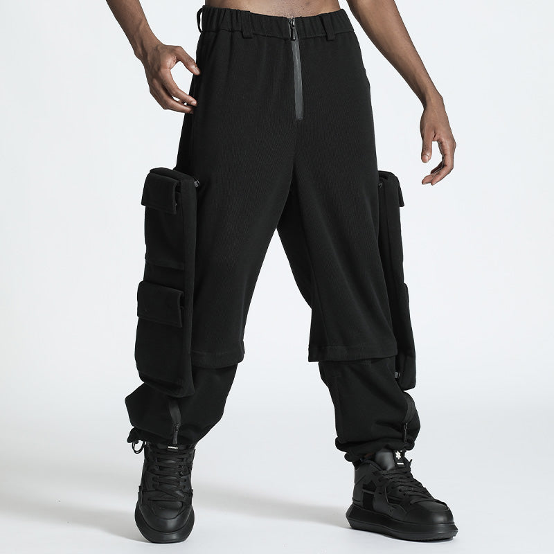 Tactical Warrior Sweatpants With Multi-Pocket Design For men