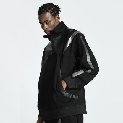 Futuristic Design Warrior Hoodies & Sweatshirts With Ribbed Cuffs/Hem For men